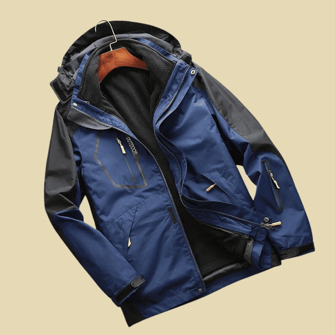 Travgoa All-Weather 3-in-1 Outdoor Jacket - Get a free coupon!