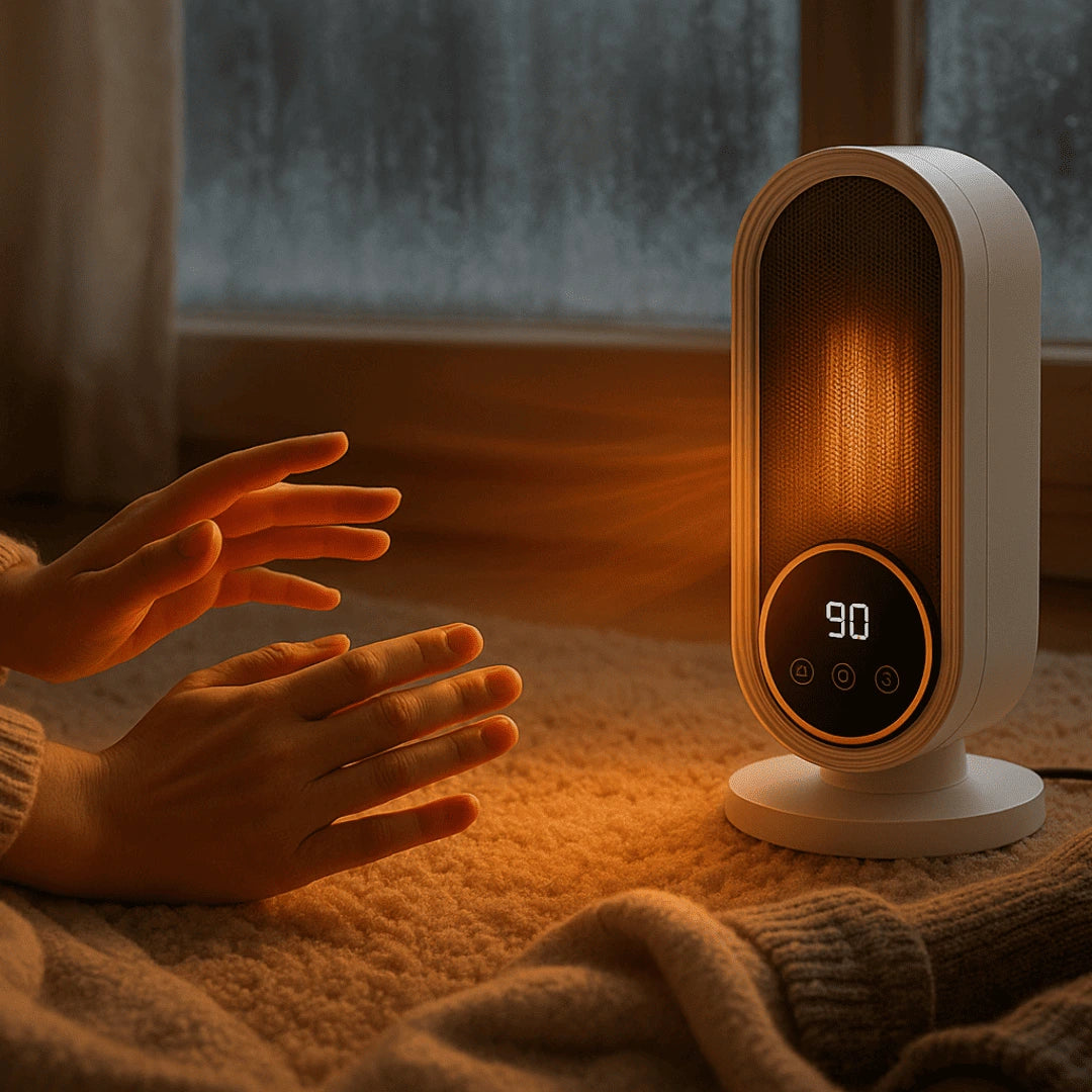 Travgoa Portable Heater (PTC) – Warm Any Cold Room in Minutes.