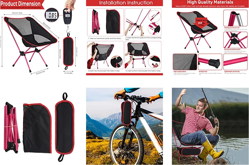 Travgoa Ultralight Folding Chair