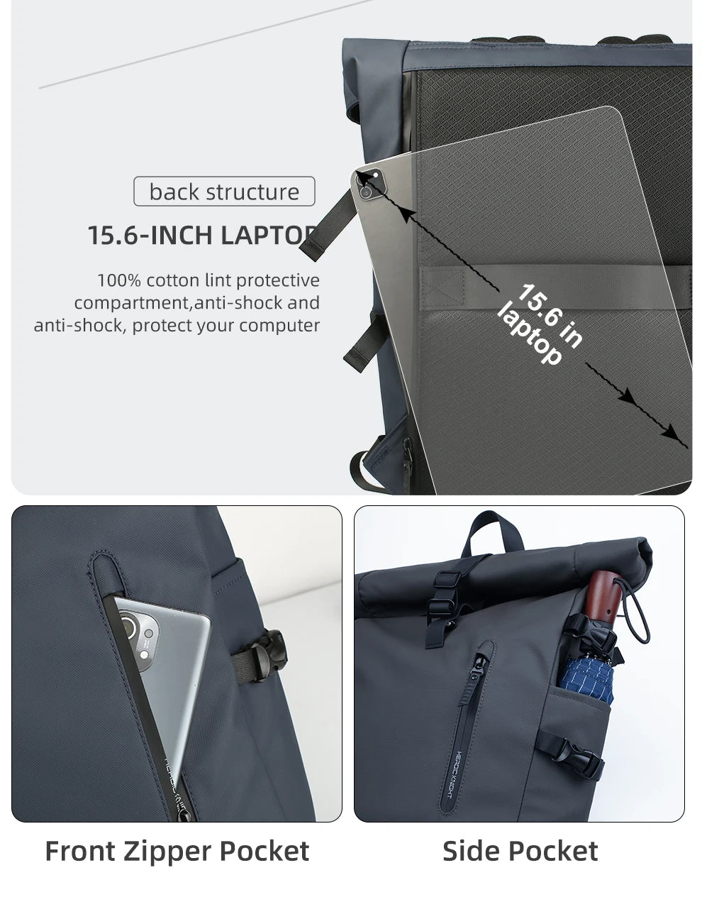 Travgoa 15.6” Backpack with USB port