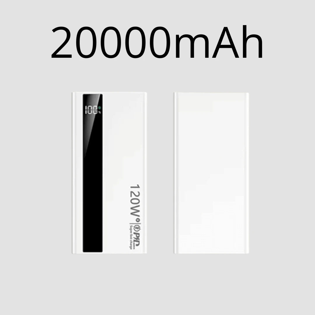 120W high-power external charger for laptops and phones