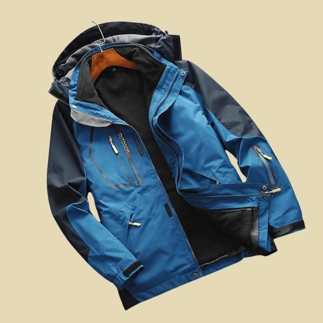 Travgoa All-Weather 3-in-1 Outdoor Jacket - Get a free coupon!