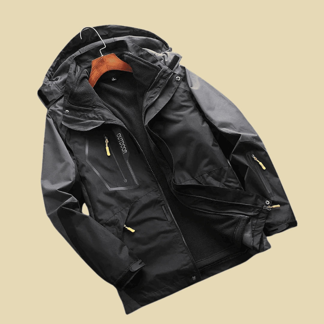 Travgoa All-Weather 3-in-1 Outdoor Jacket - Get a free coupon!