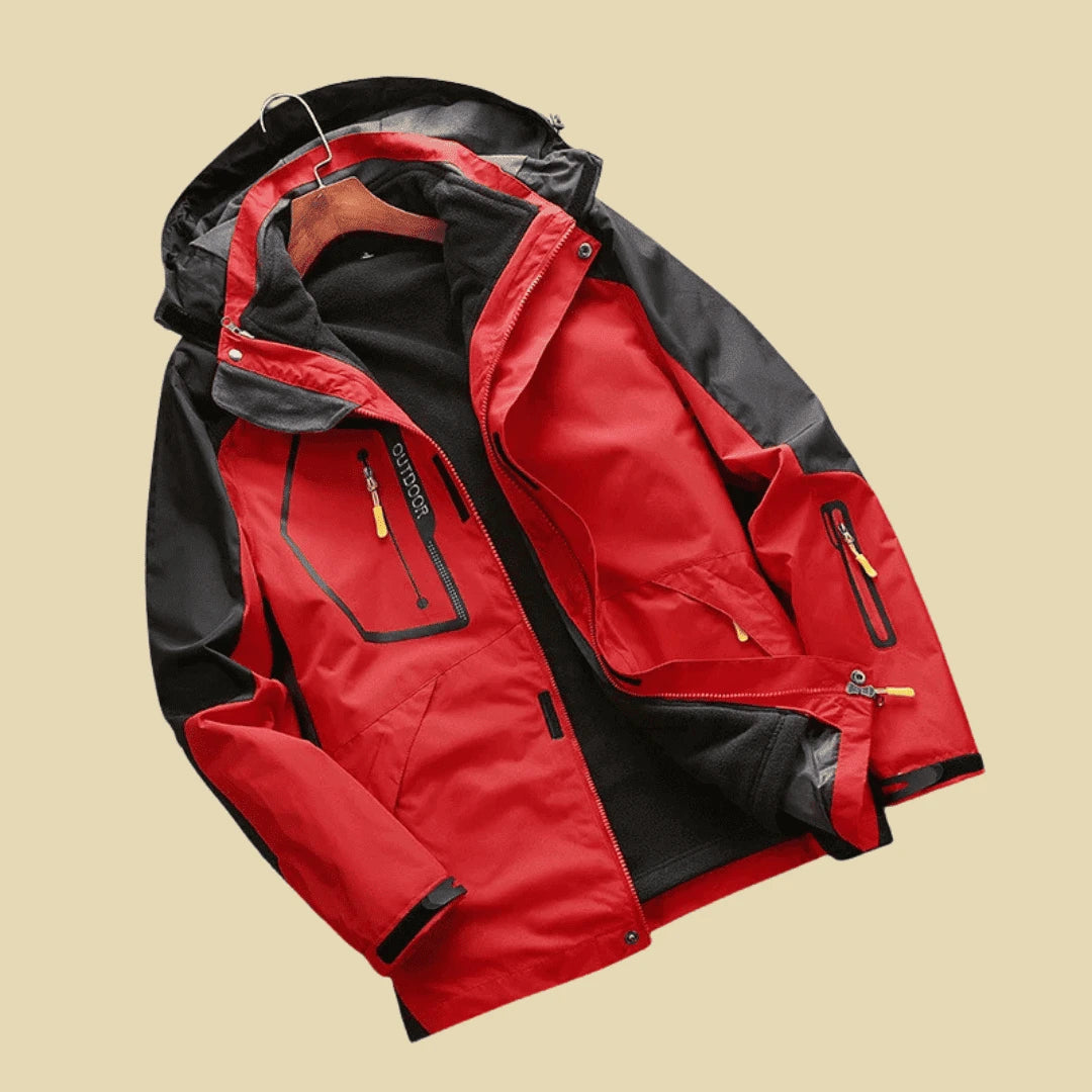 Travgoa All-Weather 3-in-1 Outdoor Jacket - Get a free coupon!