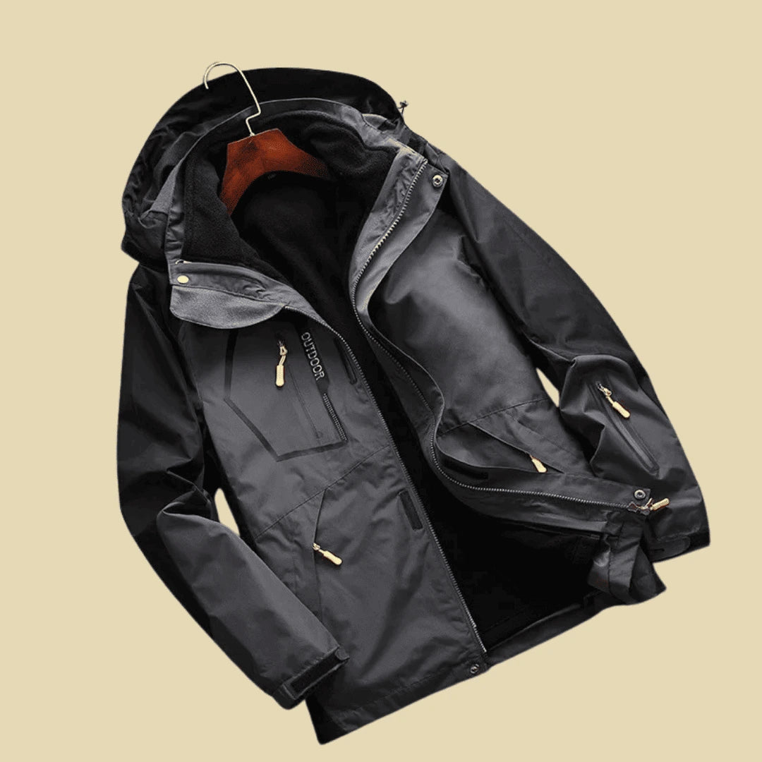 Travgoa All-Weather 3-in-1 Outdoor Jacket - Get a free coupon!