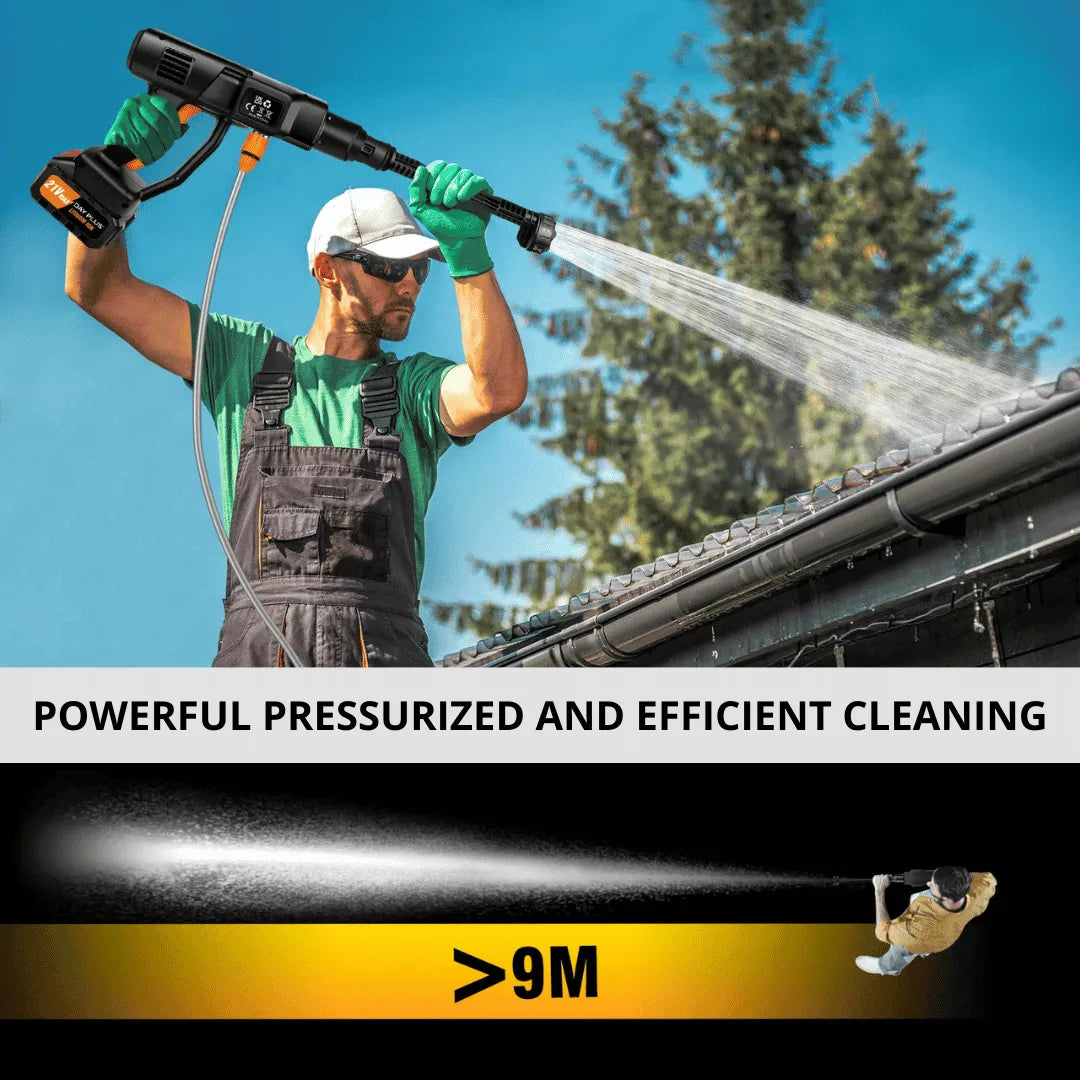 High-performance battery-powered jet wash UK