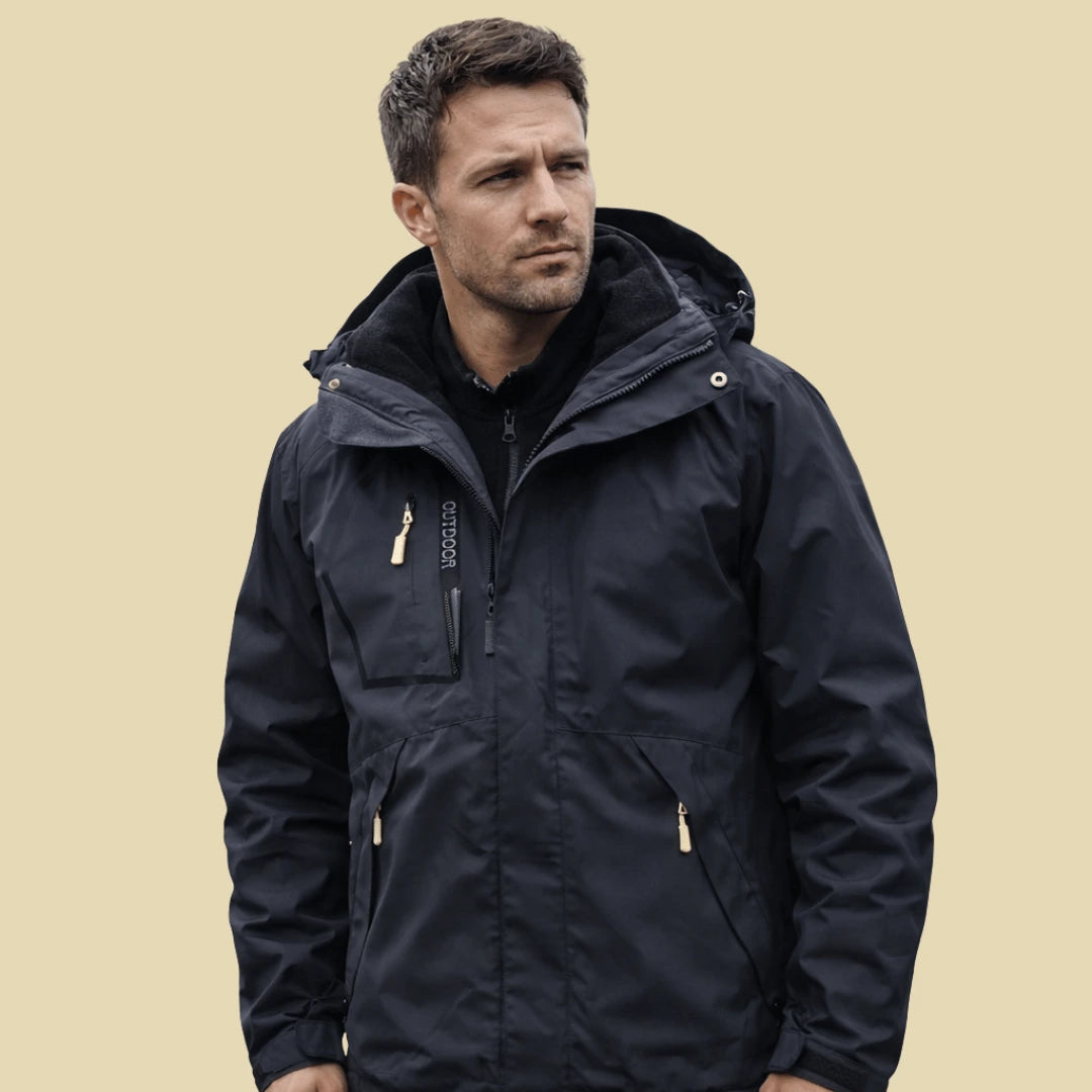 Travgoa All-Weather 3-in-1 Outdoor Jacket - Get a free coupon!