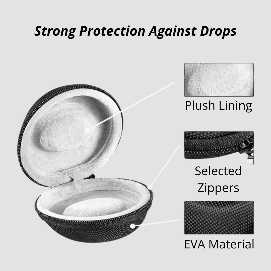 Portable watch storage pod for adventure travel