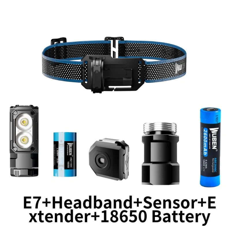 Travgoa WUBEN E7 rechargeable headlamp