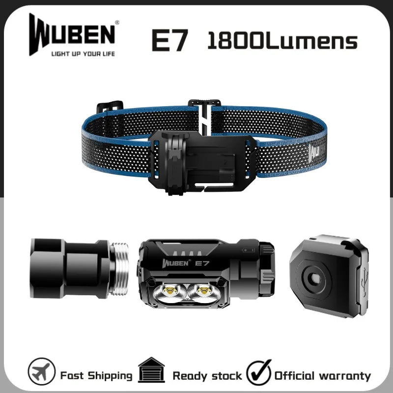 Travgoa WUBEN E7 rechargeable headlamp