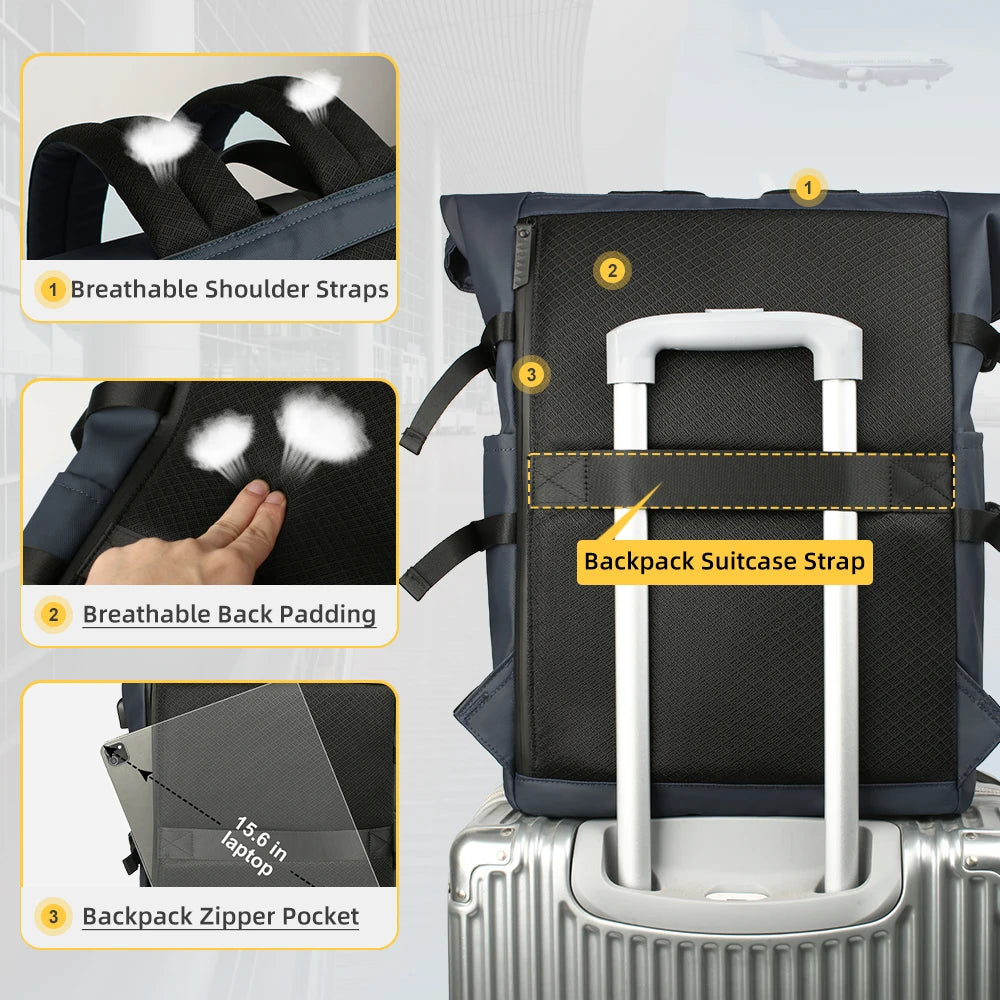 Travgoa 15.6” Backpack with USB port