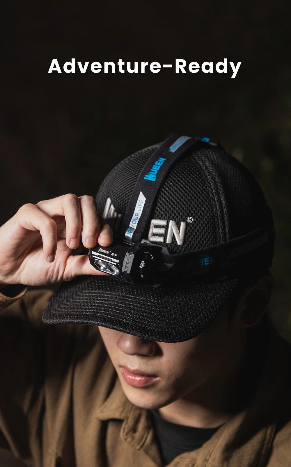 Travgoa WUBEN E7 rechargeable headlamp