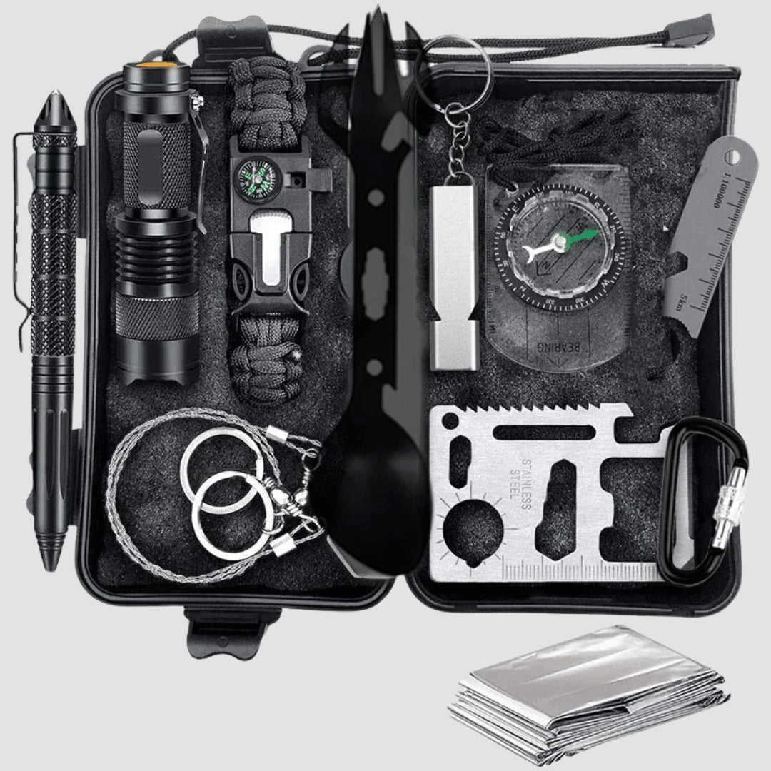 Travgoa TrailCore emergency survival kit for UK hiking