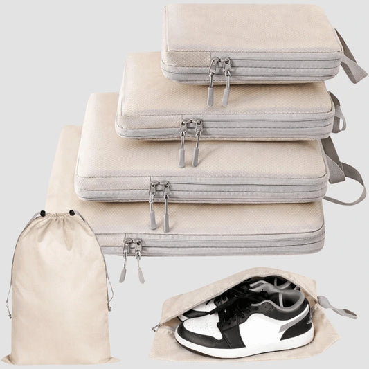 Travgoa compressible packing bags for UK travel