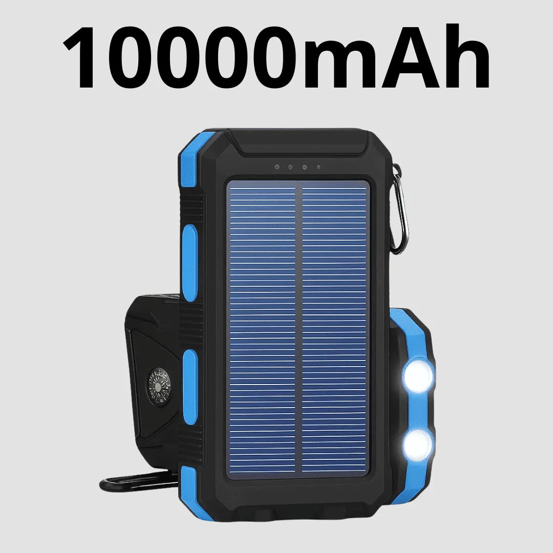 Travgoa rugged waterproof solar battery pack
