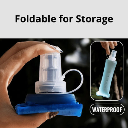 Travgoa soft flask with bite valve for easy drinking