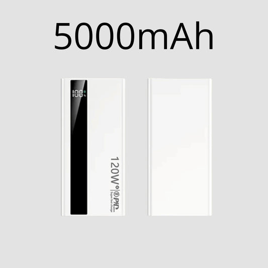 Ultra-fast charging 120W portable battery pack